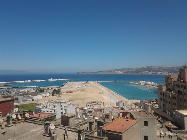 Vista para a praia ou o mar