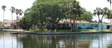 View from across the canal