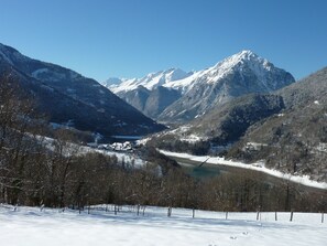 view from the balcony