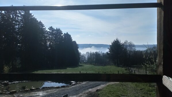 Vue depuis l’hébergement
