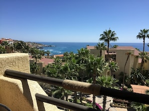 View off Master bedroom balcony.