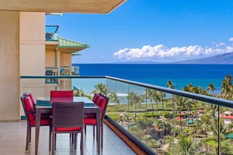 Maui Resort Rentals: Honua Kai Hokulani 736 – 7th Floor Ocean & Mountain Views w/ King Size Balcony!