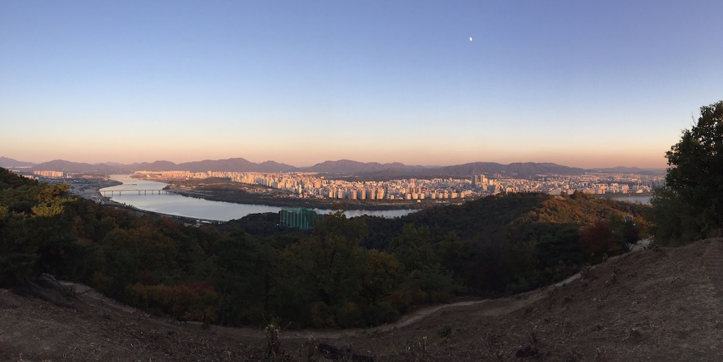 Forêt naturelle récréative de Yongin, Yongin, Gyeonggi, Corée du Sud