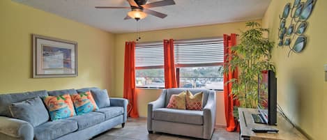 Indian Rocks Beach Vacation Rental | 2BR | 2BA | Stairs Required | 1,100 Sq Ft