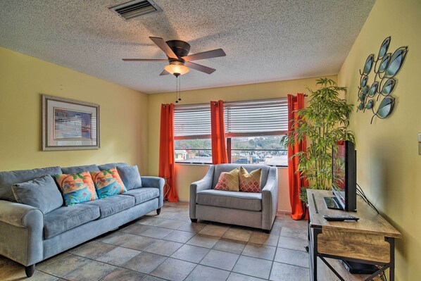 Indian Rocks Beach Vacation Rental | 2BR | 2BA | Stairs Required | 1,100 Sq Ft