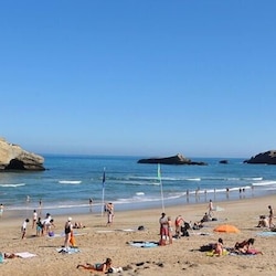 la plage de Miramar