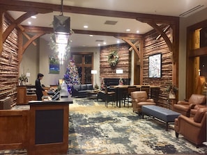 Sundial  Lodge Front Desk Lobby 
Canyons Village Park City Resort