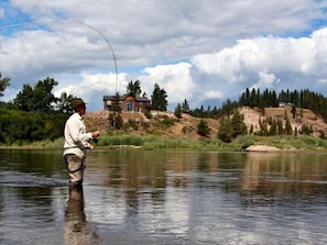 Exceptional Private Fly Fishing only a short walk away