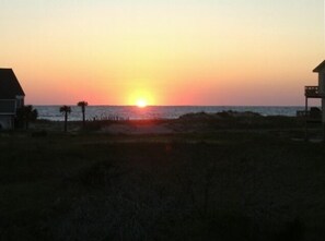 Sunset off Front Deck