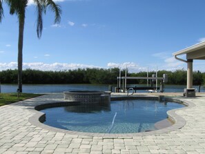 Riverside Pool, Deck & Dock