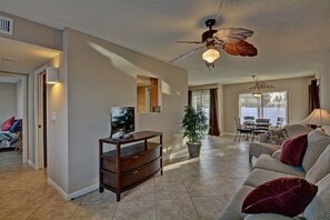 Living Room and Dining Room View