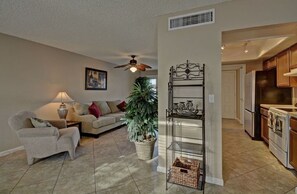 Kitchen and  Living Room