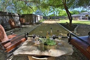 Bocce Ball Court~ what fun!
