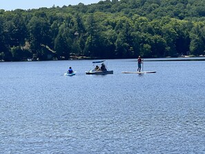 Cottage comes with use of 2 paddle boards, 1 kids kayak, 1 paddle boat, 1 canoe