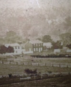 Our home right after the Battle in July, 1863 photograph