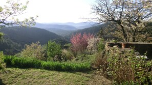 la vue a gauche de la terrasse