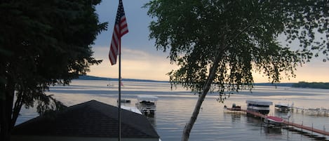 Enjoy this great view from just about any room in the cottage and from the deck. 