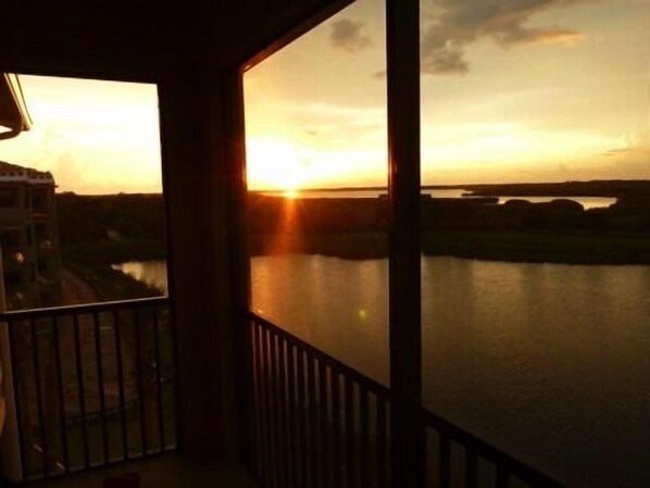 Sunset over the Manatee River