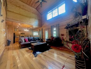 view of living area 