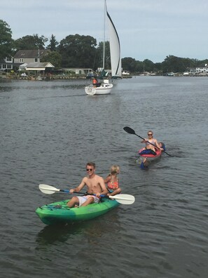 kayak fun! Two kayaks provided