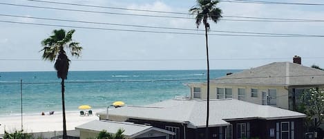 Vue sur la plage/l’océan