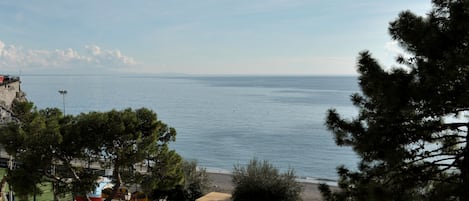 sea view from the balcony