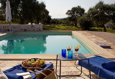High Standard Trullo with private pool and amazing view. Great Location.
