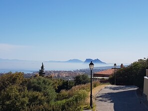 Blick von der Unterkunft