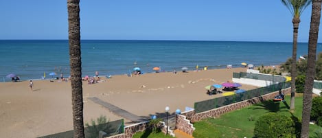 Vue sur la plage/l’océan