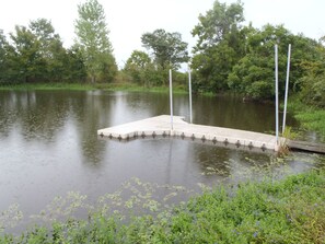 Pond main dock