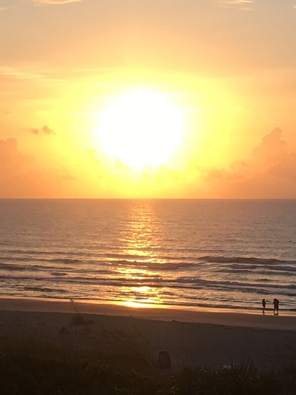 We hope you can witness one of our  absolutely superb over-the-ocean sunrises!
