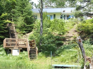 Camp Luke Charles riverfront. Nature bathing.
Perfect for kayaks and canoes.