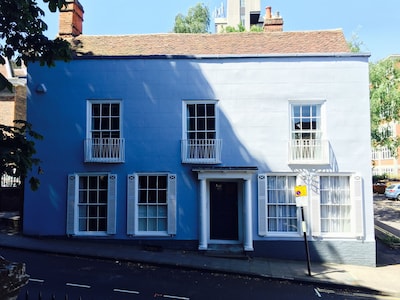 Historisches georgianisches Haus im Colchester Town Center