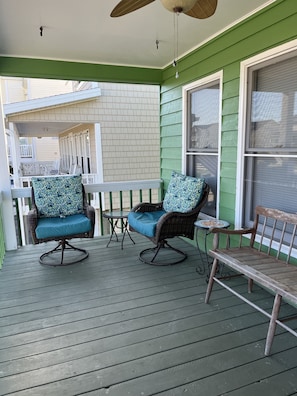 Front porch - wicker rockers