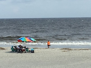 Holden Beach 1.5 blocks from house.