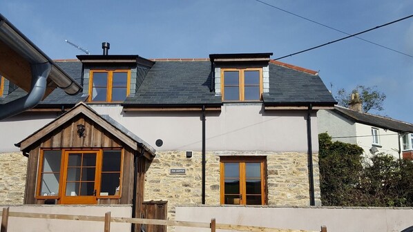 Front of cottage