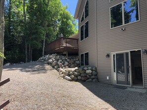 View from Stairs to Lake