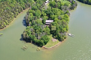 Aerial View of House/Property