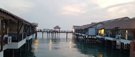 Sunset view@ Water Chalet