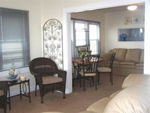 Casual comfort and plenty of room for when you have to be indoors