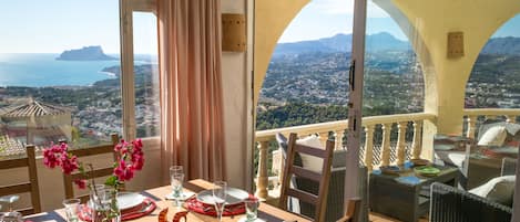Casa Inca bezaubert durch eine phantastische Lage mit Panoramablick