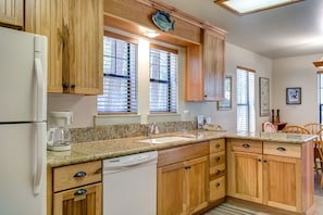 Kitchen with dishwasher