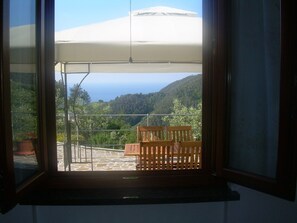 vista dalla sala pranzo