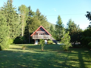 chalet vue du Sud