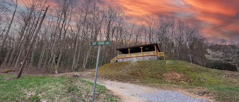 Sunset on Bearwallow Mountain 