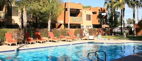 pool and hot tub