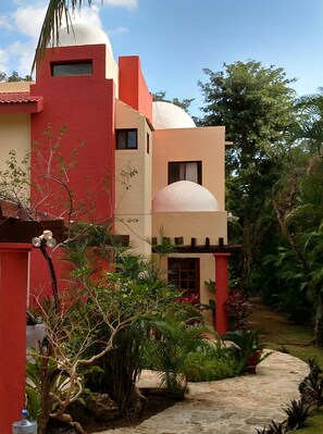 Villa Sol Y Luna Entrance and domes