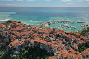 Another view of Ventimiglia and the port