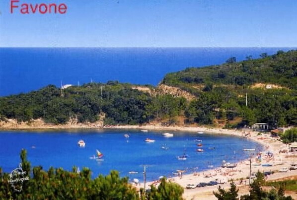 Blick auf den Strand