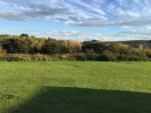 View Of Tennyson Down From Patio